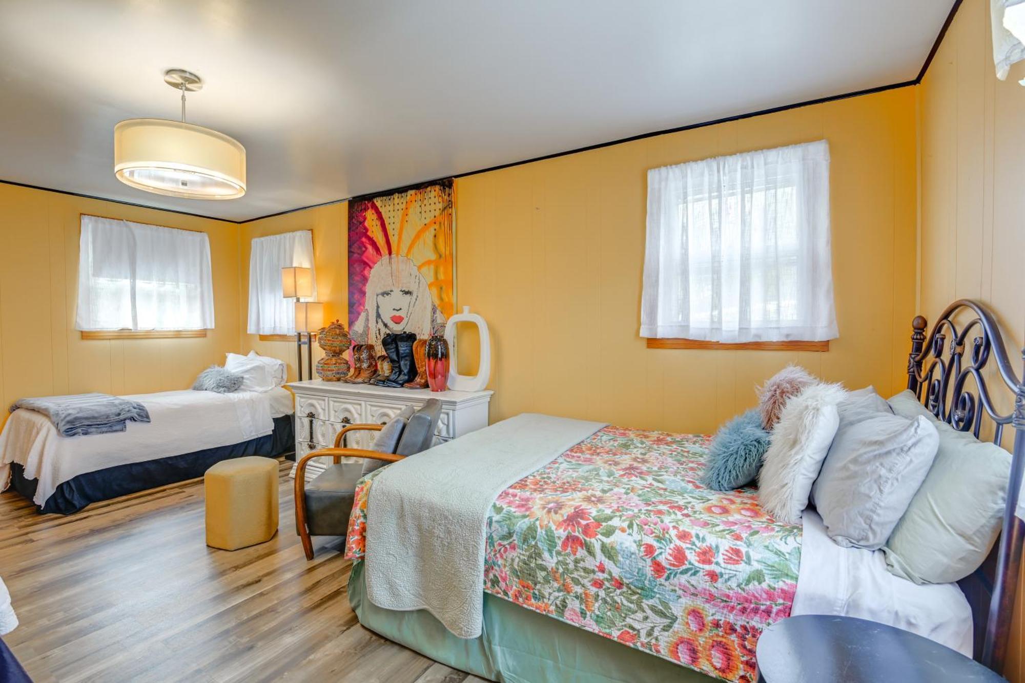 6 Mi To Downtown 70S-Themed Home In Nashville! Exteriér fotografie