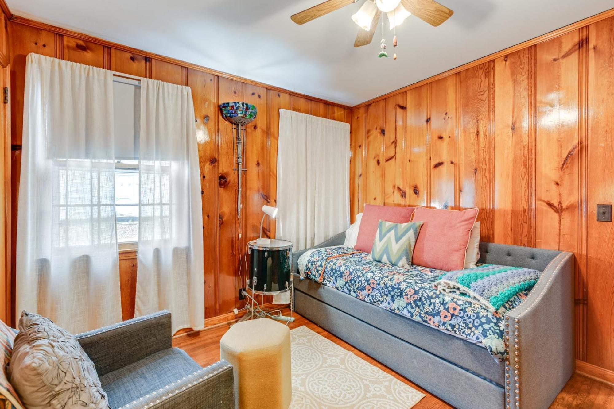6 Mi To Downtown 70S-Themed Home In Nashville! Exteriér fotografie