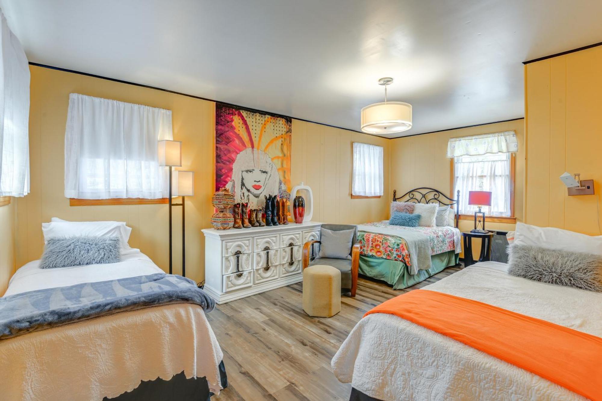 6 Mi To Downtown 70S-Themed Home In Nashville! Exteriér fotografie