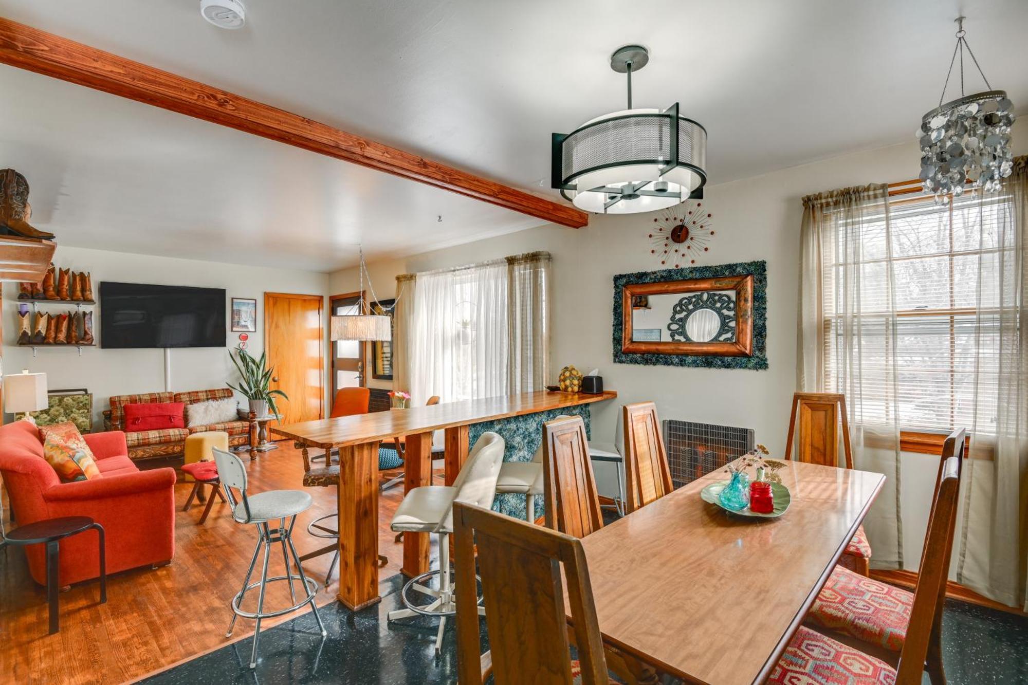 6 Mi To Downtown 70S-Themed Home In Nashville! Exteriér fotografie